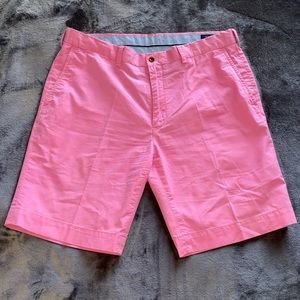 Men’s pink Polo by Ralph Lauren shorts, Size 36